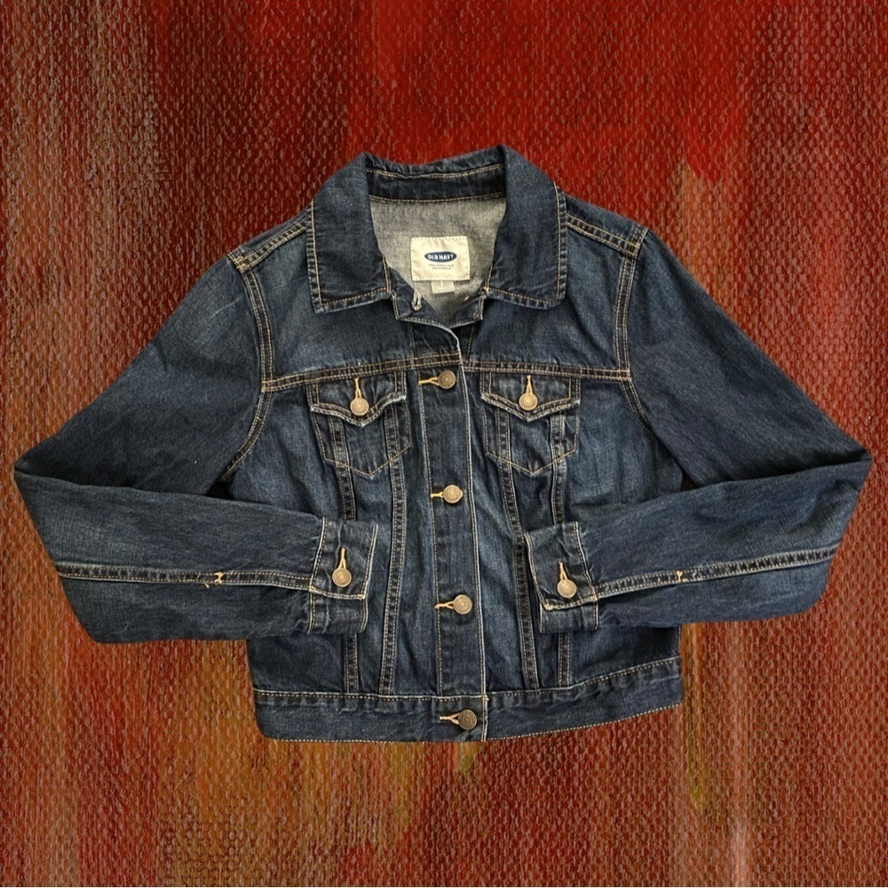 OLD NAVY Women’s Cropped Denim Jacket